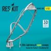 RESKIT RSU32-0205 F-35A Lightning II open canopy frame for Italeri / Academy kit (3D Printed) (1/32)